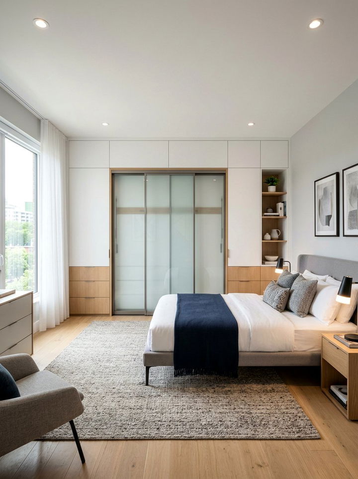 Murphy Bed Sliding Doors - 30 bedroom murphy bed ideas