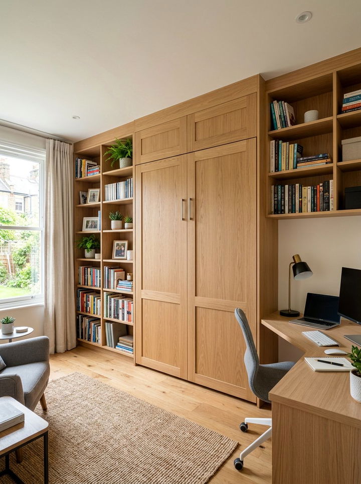 Murphy Wall Bed - 30 bedroom bed ideas