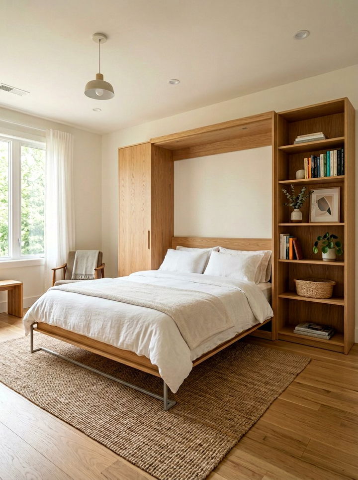 Murphy wall bed - 30 bedroom convertible furniture ideas