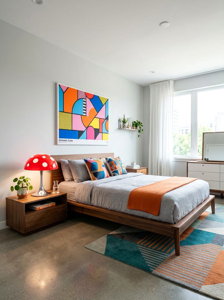 Mushroom Bedside Lamp - 30 bedroom lamps