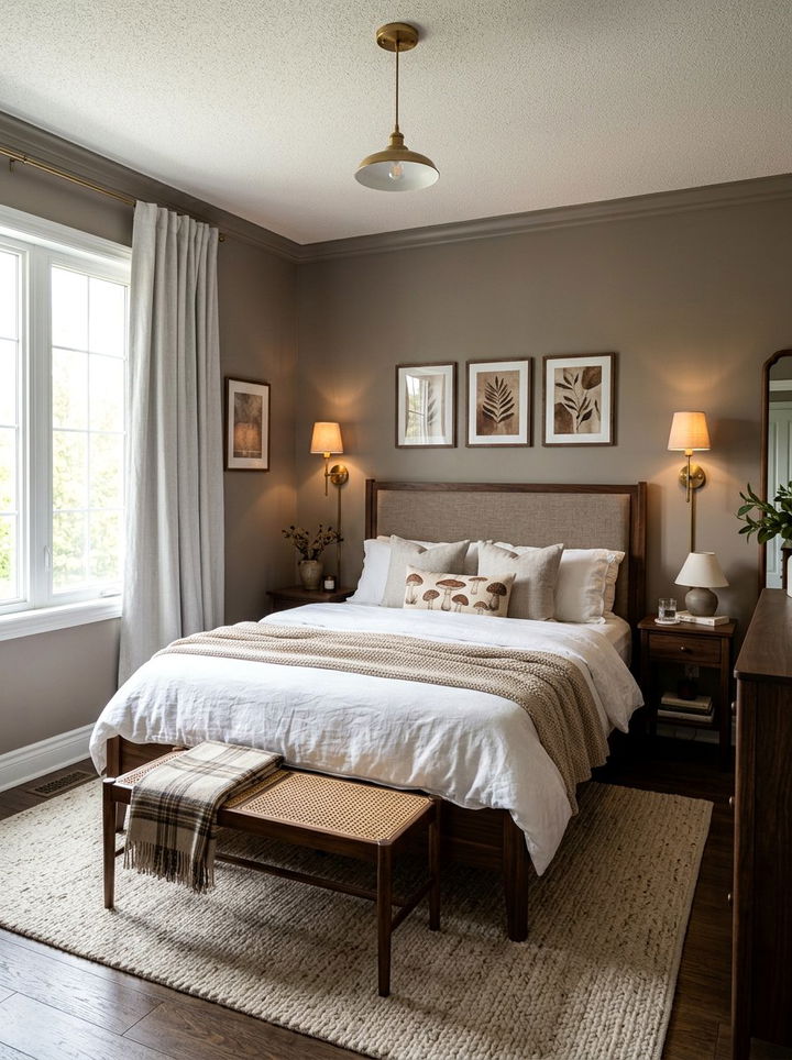 Mushroom bedroom - 30 earthy bedroom color ideas