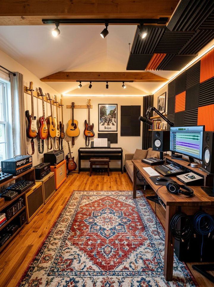 Music Room - 30 bedroom conversion ideas