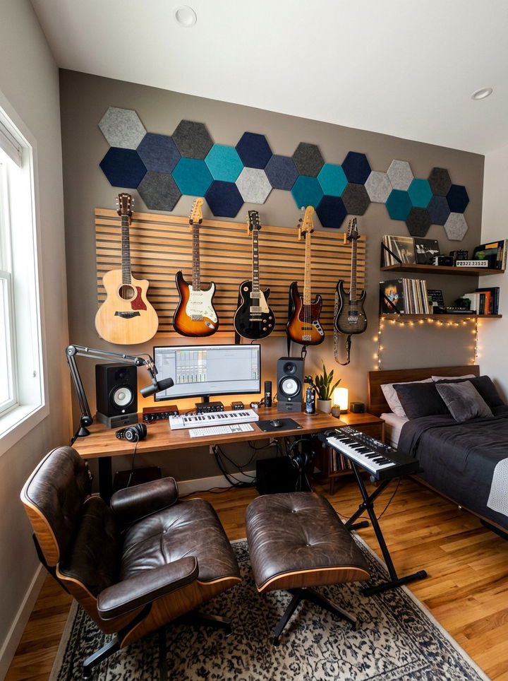 Music Studio Bedroom - 30 elementary age bedroom ideas