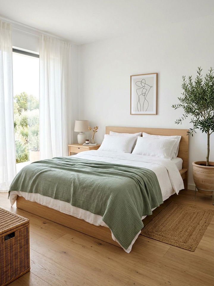 Muslin Cotton Throw - 30 bedroom throws