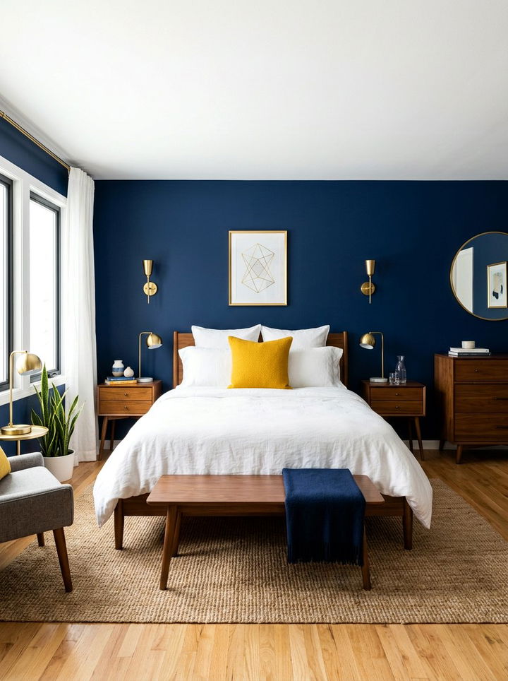 Mustard Yellow Accent Pillow - 30 bedroom throw pillows