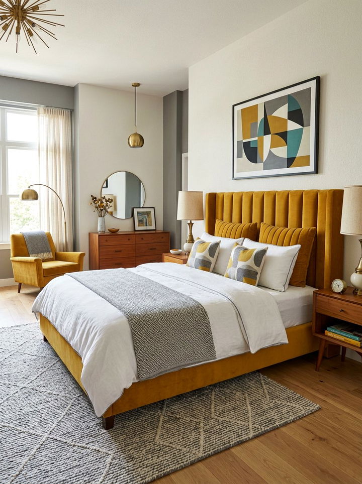 30 Bedroom Channel Tufted Headboards for Modern Comfort