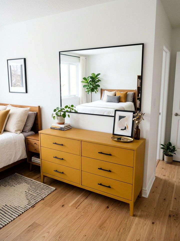 Mustard Yellow Painted Furniture - 30 mustard yellow bedroom ideas