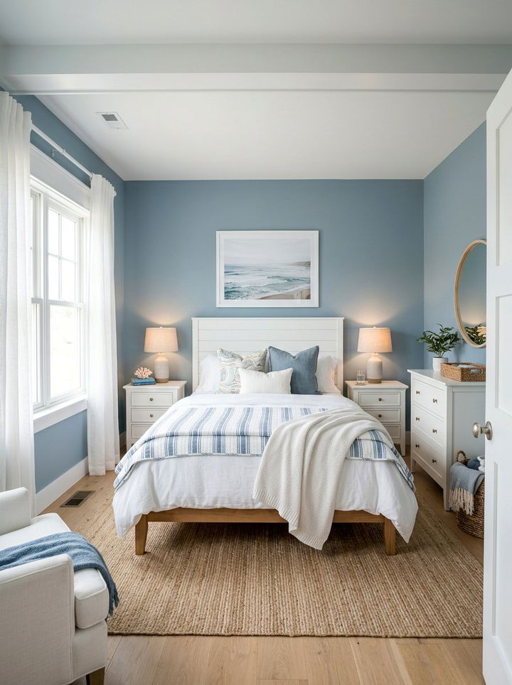 Muted Blue Bedroom Paint - 30 bedroom paint colors