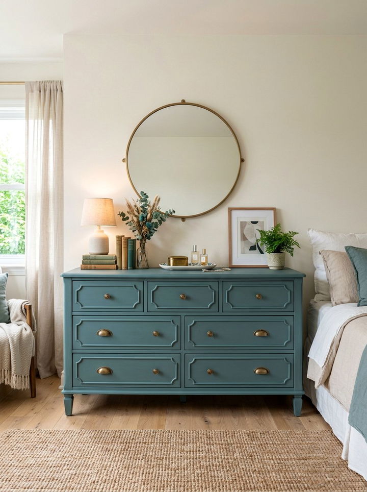 30 Farmhouse Teal Bedroom Ideas for a Pop of Color