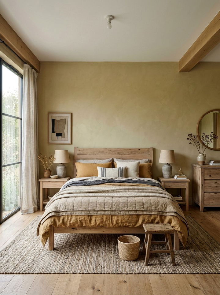 Muted Yellow Bedroom - 30 pale yellow bedroom ideas