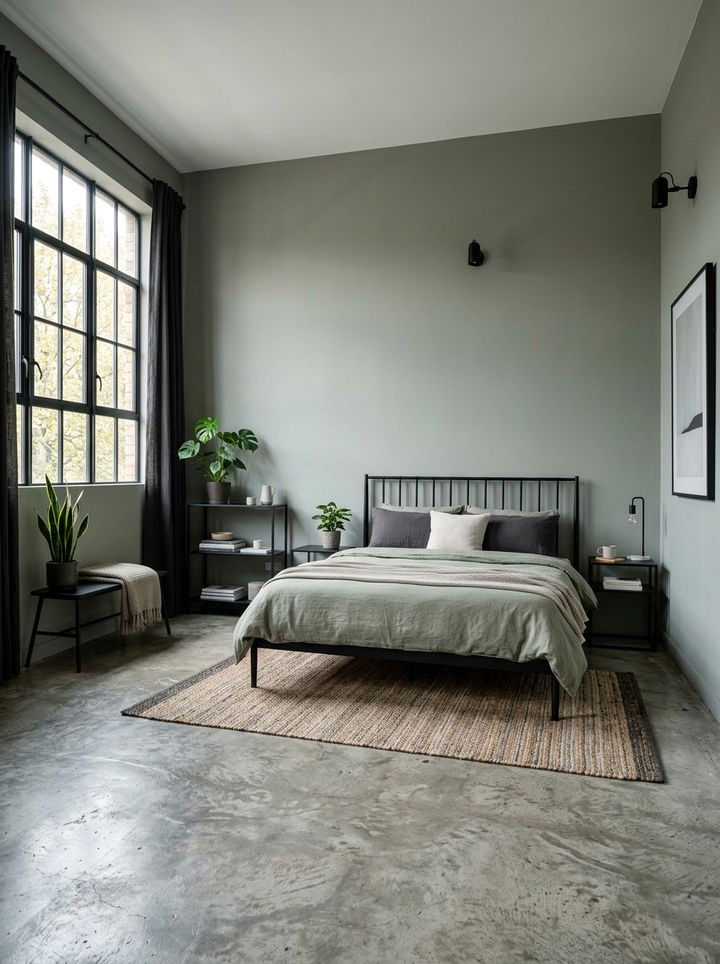 Muted green bedroom - 30 contemporary green bedroom ideas