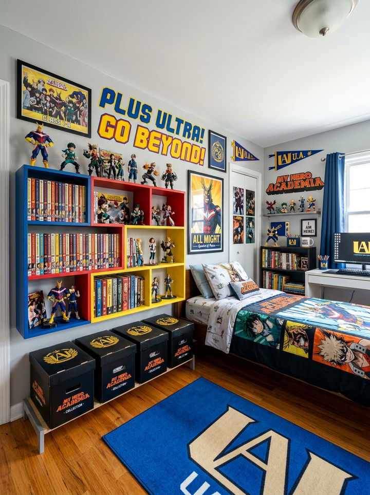 My Hero Academia Room - 30 manga bedroom ideas