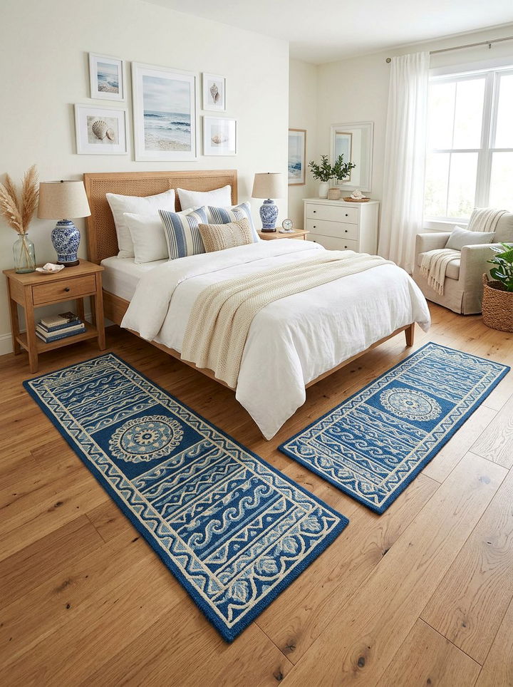 Narrow Bedside Runner Rug - 30 bedroom rugs