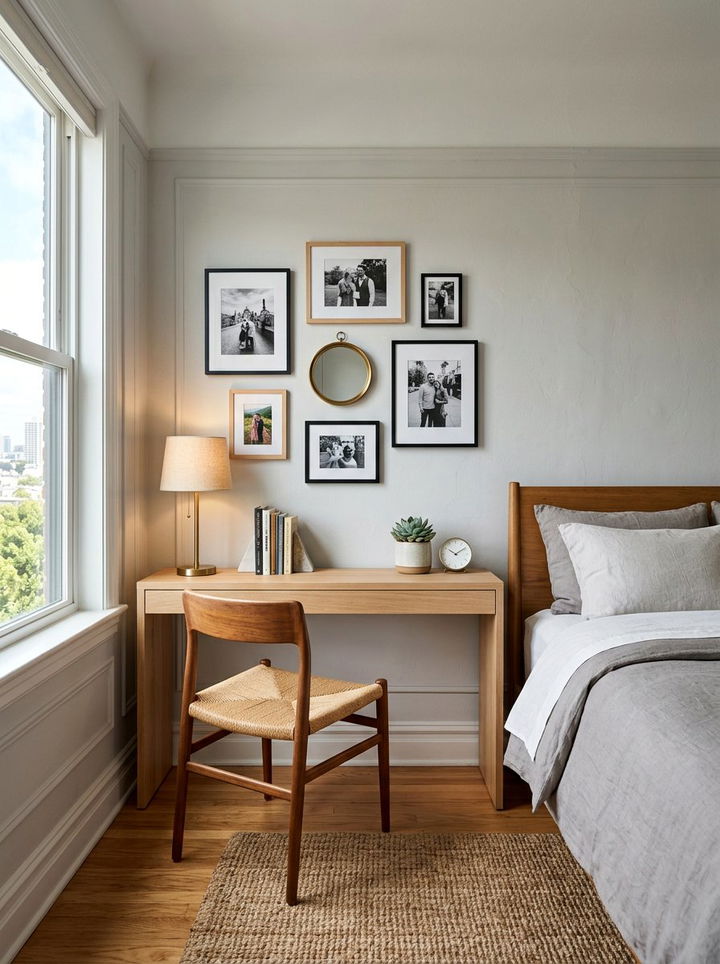 Narrow Console Desk - 30 bedroom writing desks