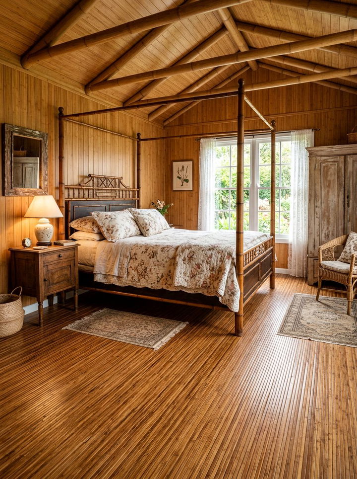 30 Eco-Friendly Bedroom Bamboo Flooring Ideas for Homes