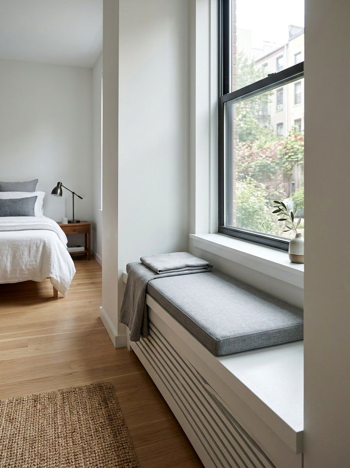 Narrow Window Seat - 30 bedroom window seat ideas