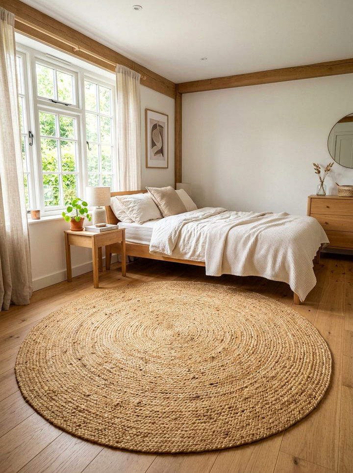 Natural Jute Rug - 30 bedroom jute rugs