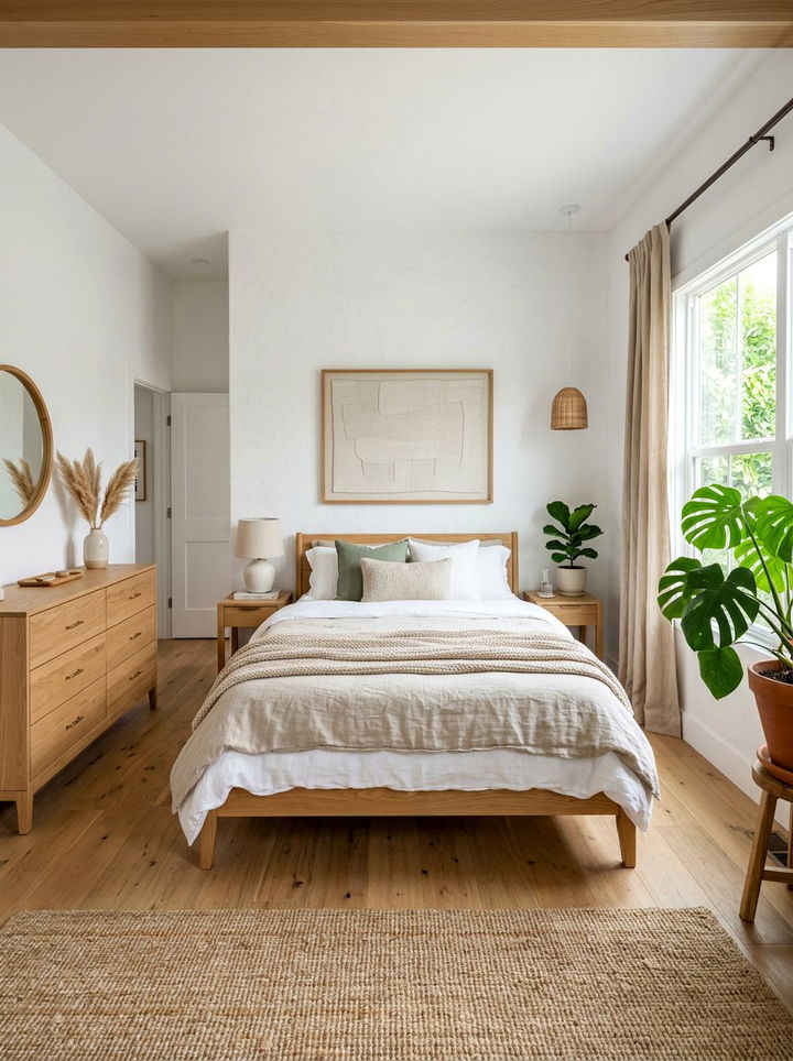 Natural Oak Bedroom - 30 elegant bedroom ideas