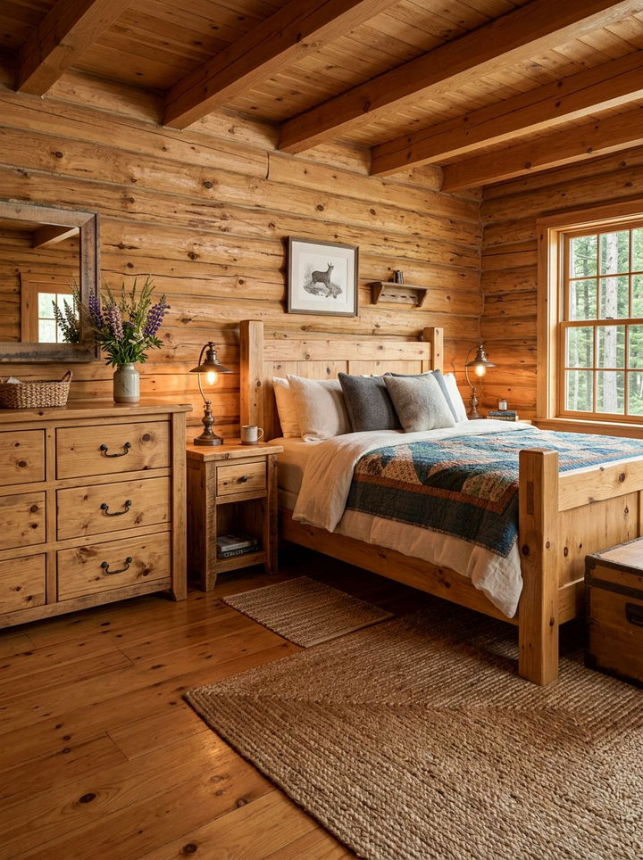 Natural Pine Bedroom Set - 30 bedroom sets