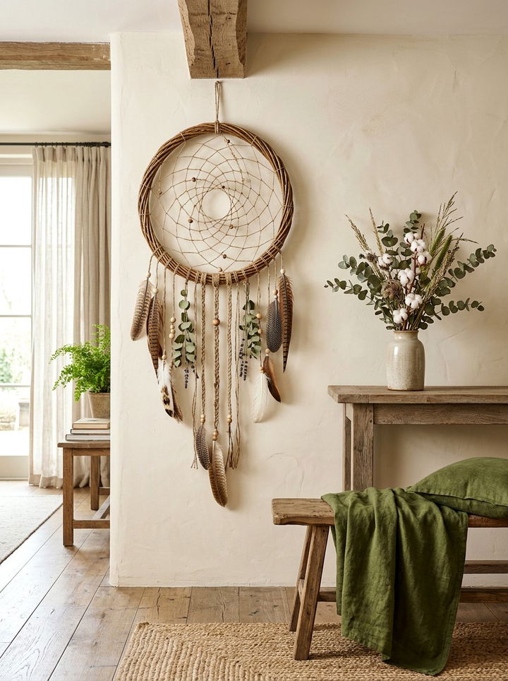 30 Unique Bedroom Dreamcatchers for a Peaceful Night’s Sleep