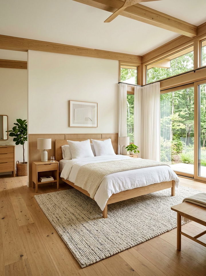 Natural Wood Bedroom - 30 bedroom soft settings