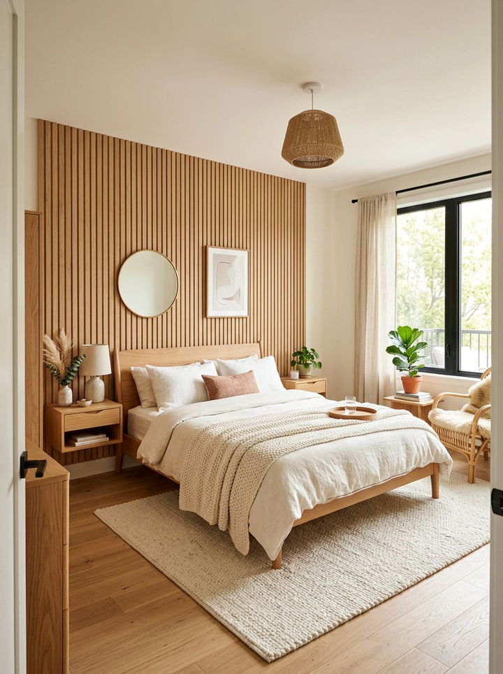 Natural Wood Feminine Bedroom - 30 feminine bedroom ideas