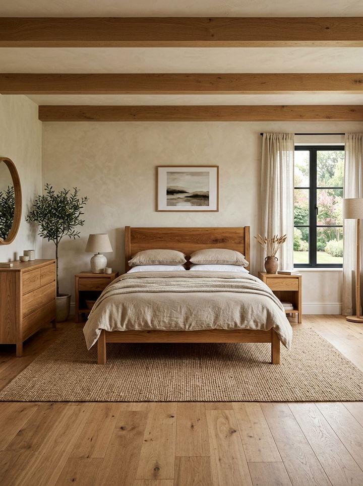 Natural Wood Furniture - 30 better sleep bedroom ideas
