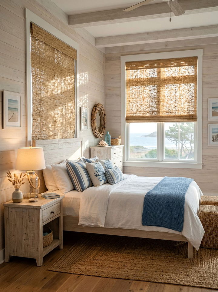 Natural fiber roman shades - 30 bedroom roman shades