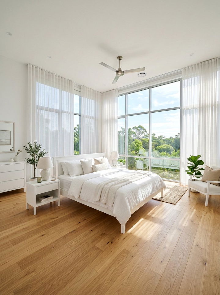 Natural light bedroom - 30 wellness bedroom ideas