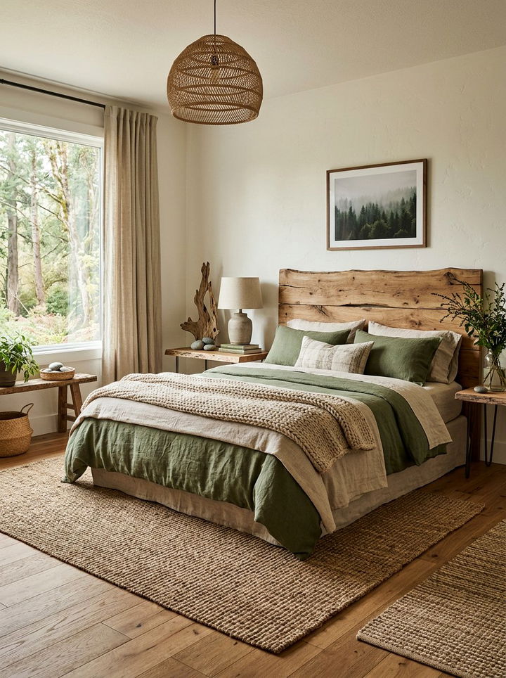 Nature Inspired Bedroom - 30 garden themed bedroom ideas