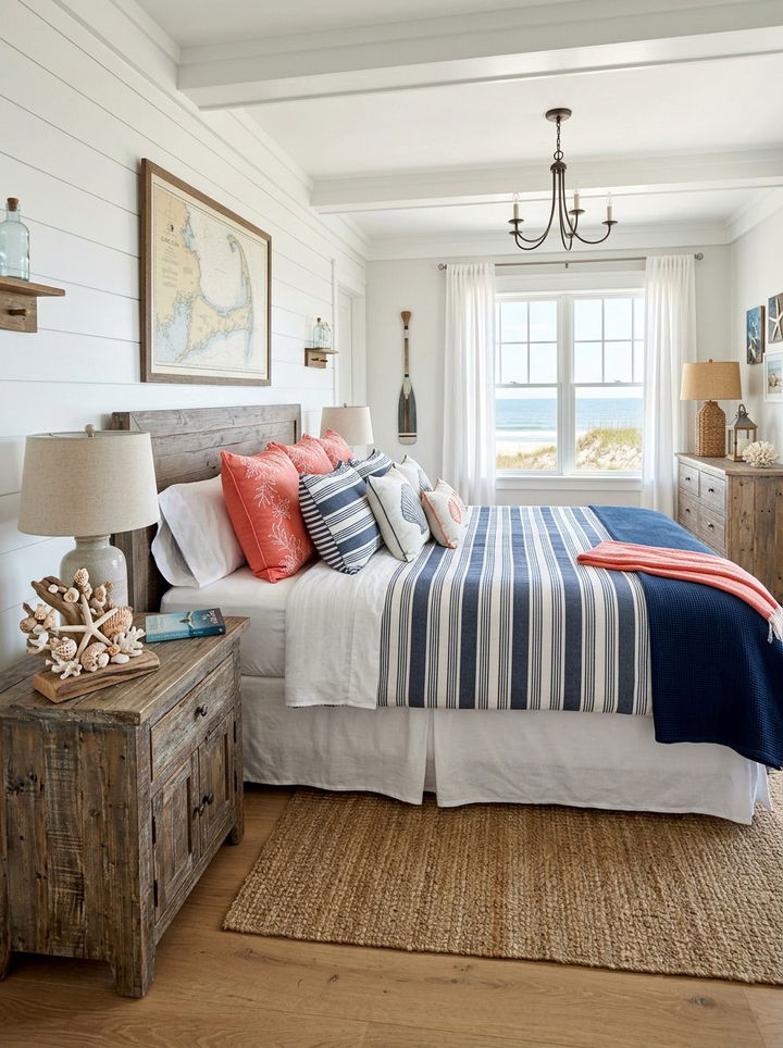 Nautical Shell Figurine Decor - 30 bedroom figurines