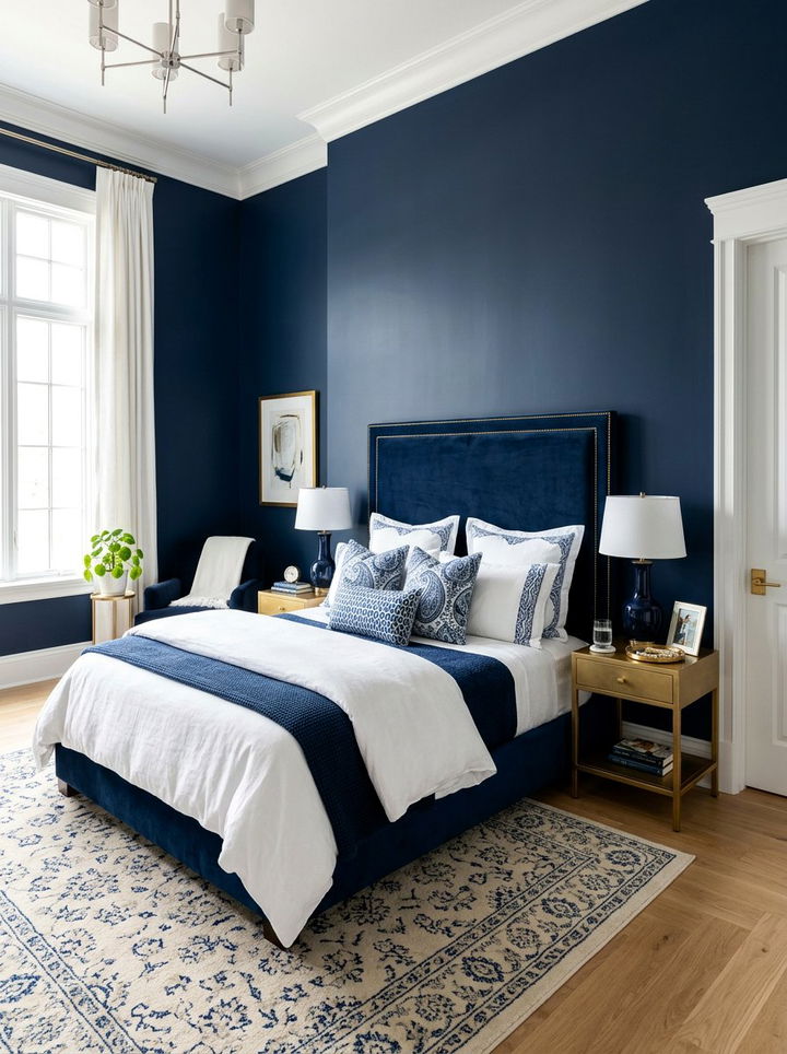 Navy Blue Bedroom Paint - 30 bedroom paint colors