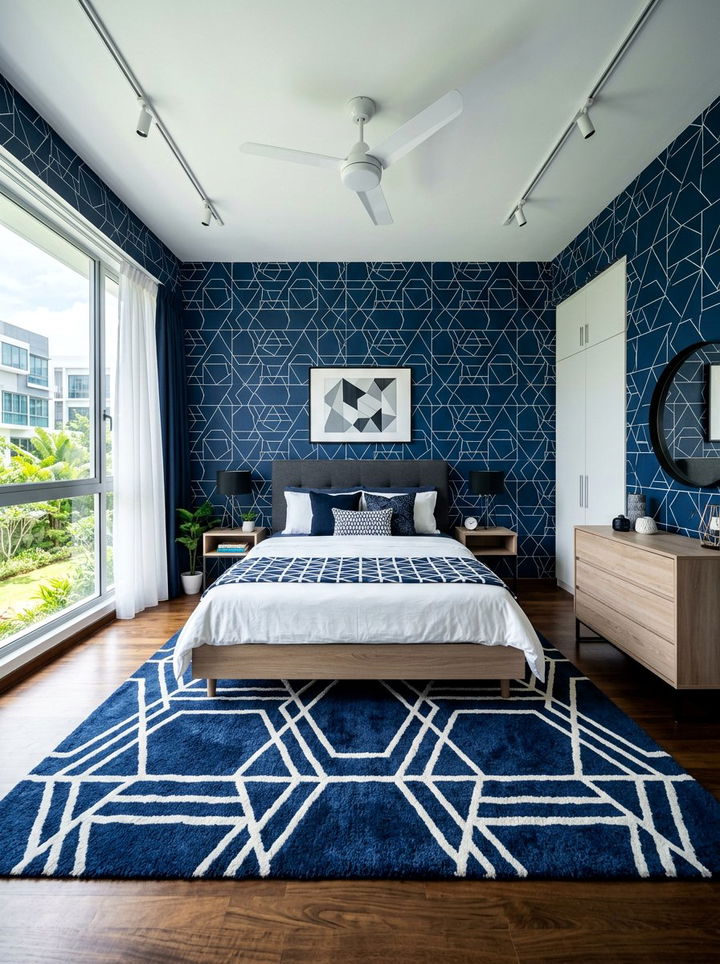 30 Modern Navy Bedroom Ideas for a Bold and Classy Transformation