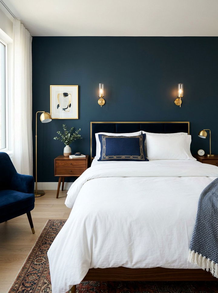 Navy Blue Pillowcase - 30 bedroom pillowcases