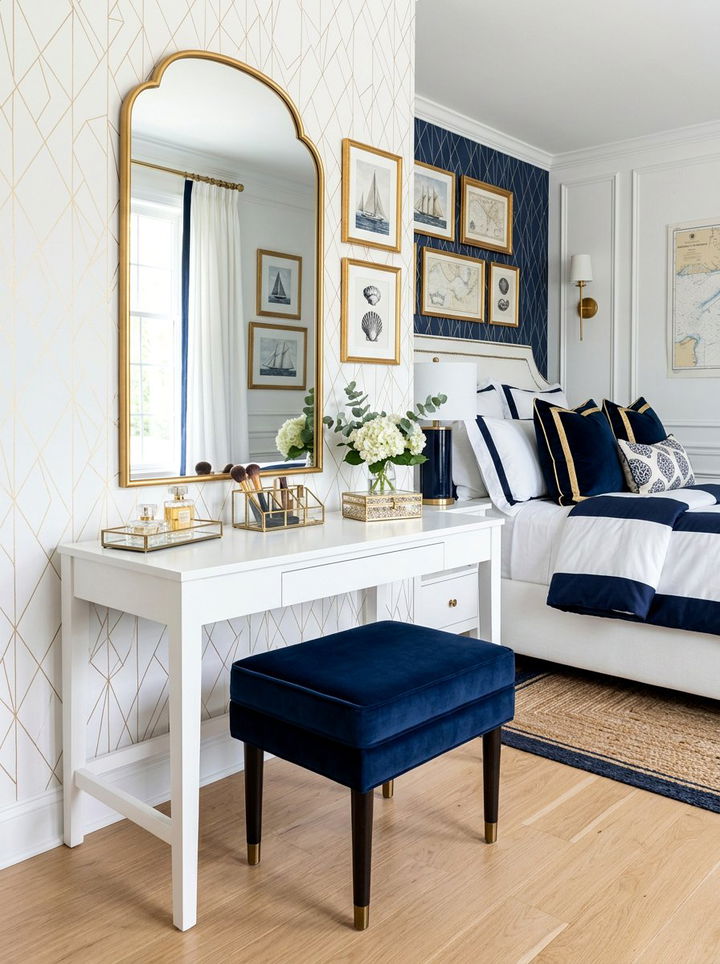 30 Chic Bedroom Vanity Stools to Complement Your Decor