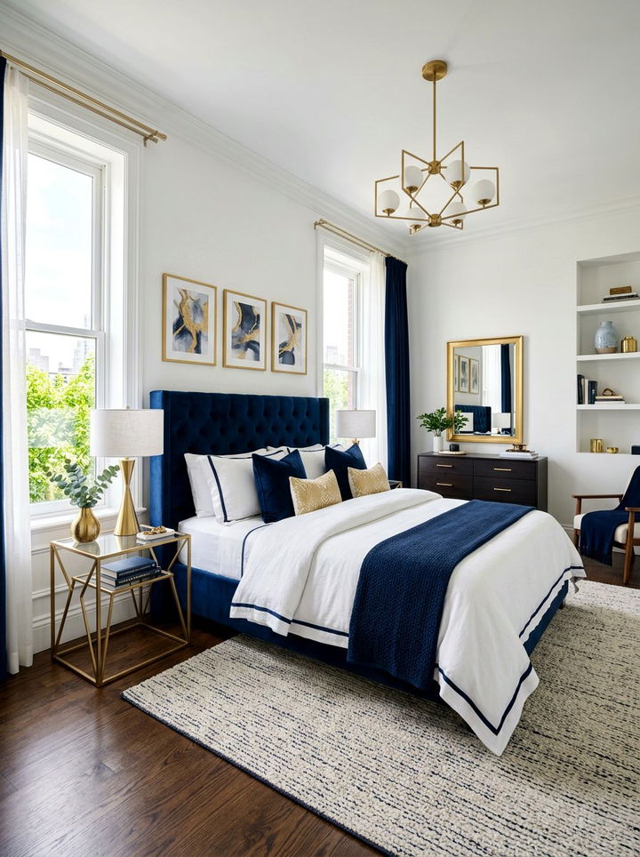 30 Tricolor Bedroom Ideas for a Vibrant and Modern Home