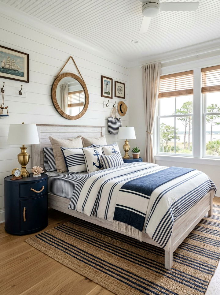 30 Elegant Bedroom Round Nightstands for a Softer Aesthetic