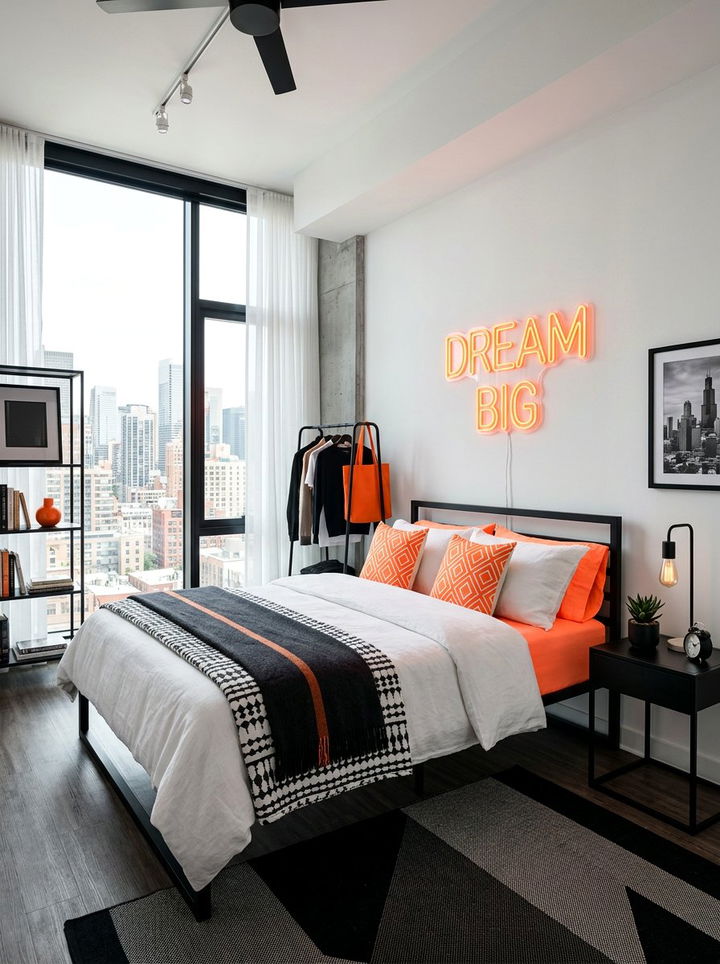 30 Bright Orange Bedroom Ideas to Energize Your Space