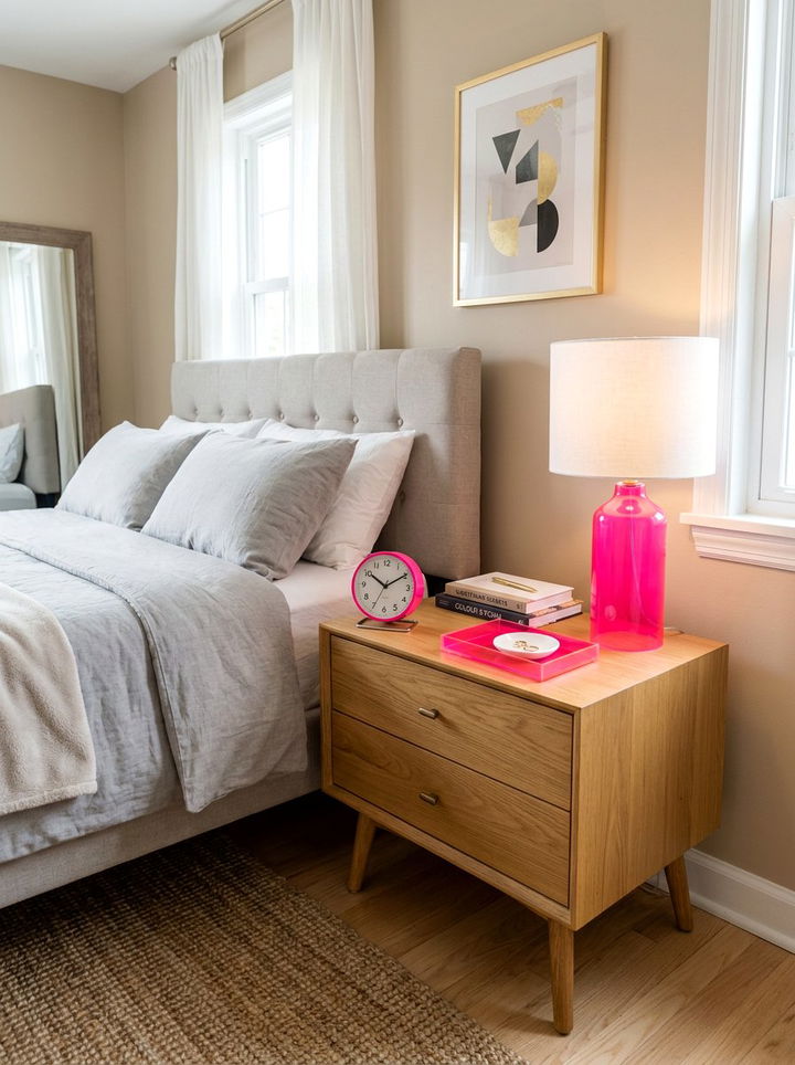 Neon Pink Bedroom Accessories - 30 neon pink bedroom ideas
