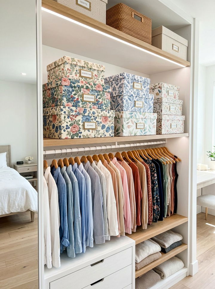 Nested Paper Box - 30 bedroom decorative boxes