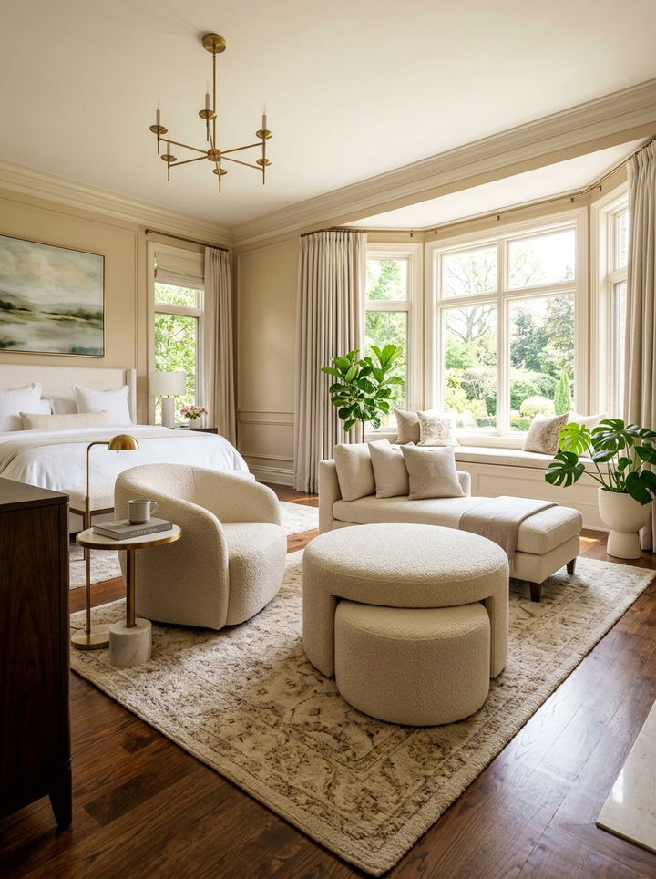 Nesting Ottoman - 30 bedroom stackable furniture ideas