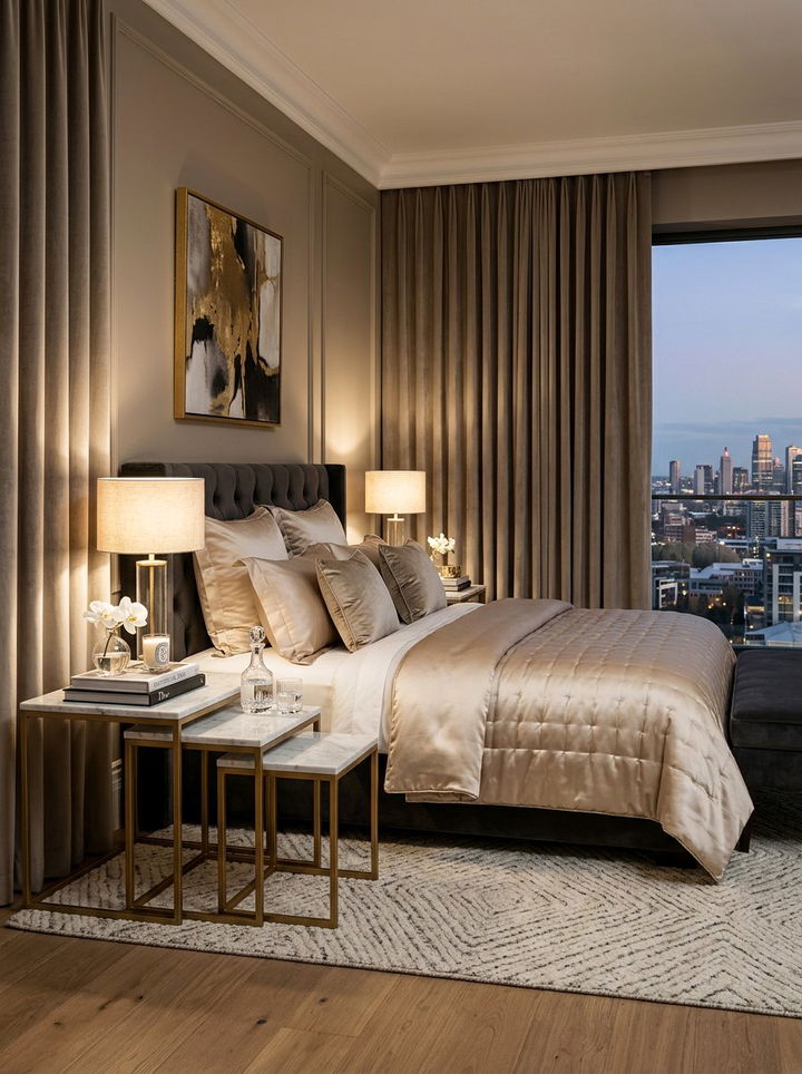 Nesting Side Tables - 30 bedroom transforming furniture ideas