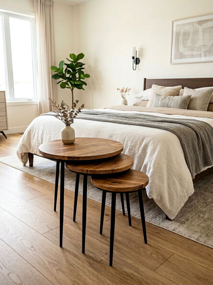 Nesting Tables - 30 bedroom furniture ideas