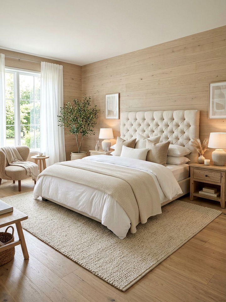 Neutral Bedroom Palette - 30 cabin bedroom ideas
