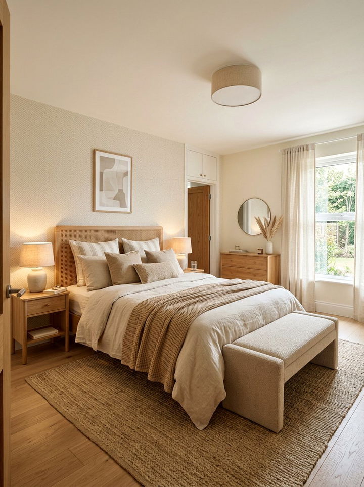 Neutral Bedroom Refresh - 30 before and after bedroom ideas