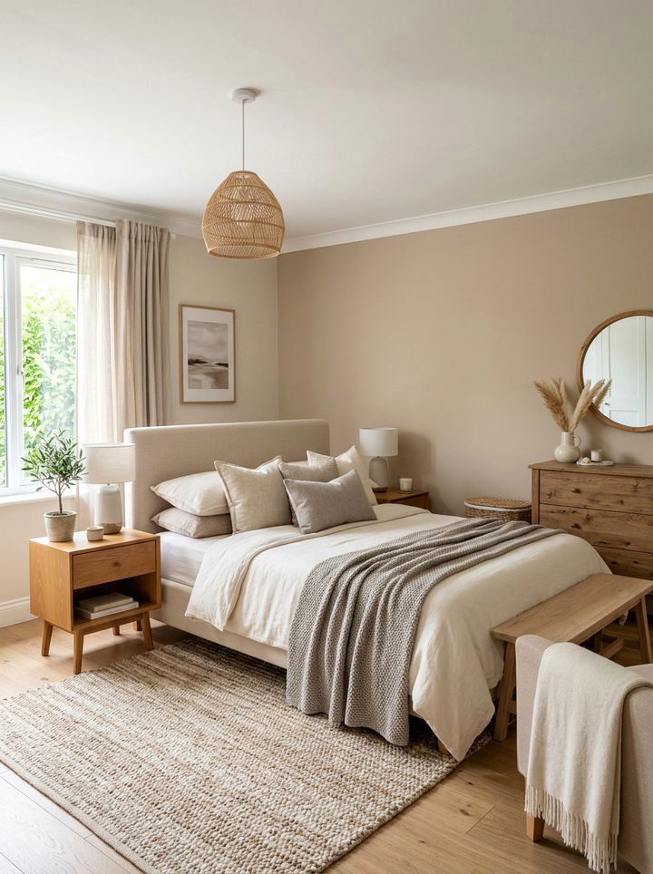 Neutral Beige Bedroom - 30 beige and cream bedroom color combo