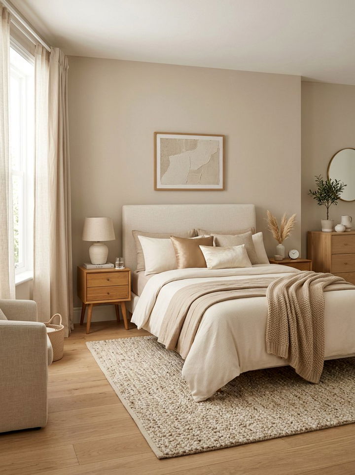 Neutral Beige Bedroom - 30 beige bedroom decor ideas