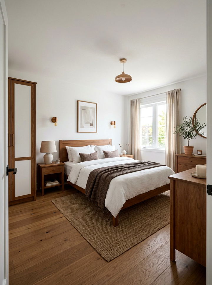 Neutral Brown And White Bedroom - 30 brown and white bedroom ideas