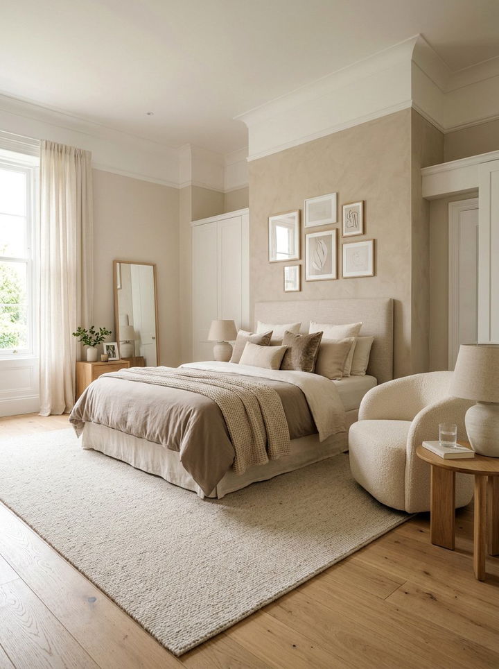 Neutral Color Palette - 30 contemporary bedroom ideas