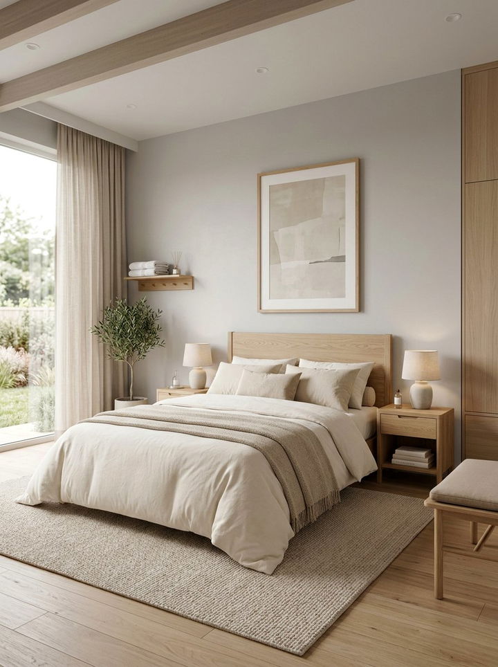 Neutral Color Palette - 30 spa bedroom ideas